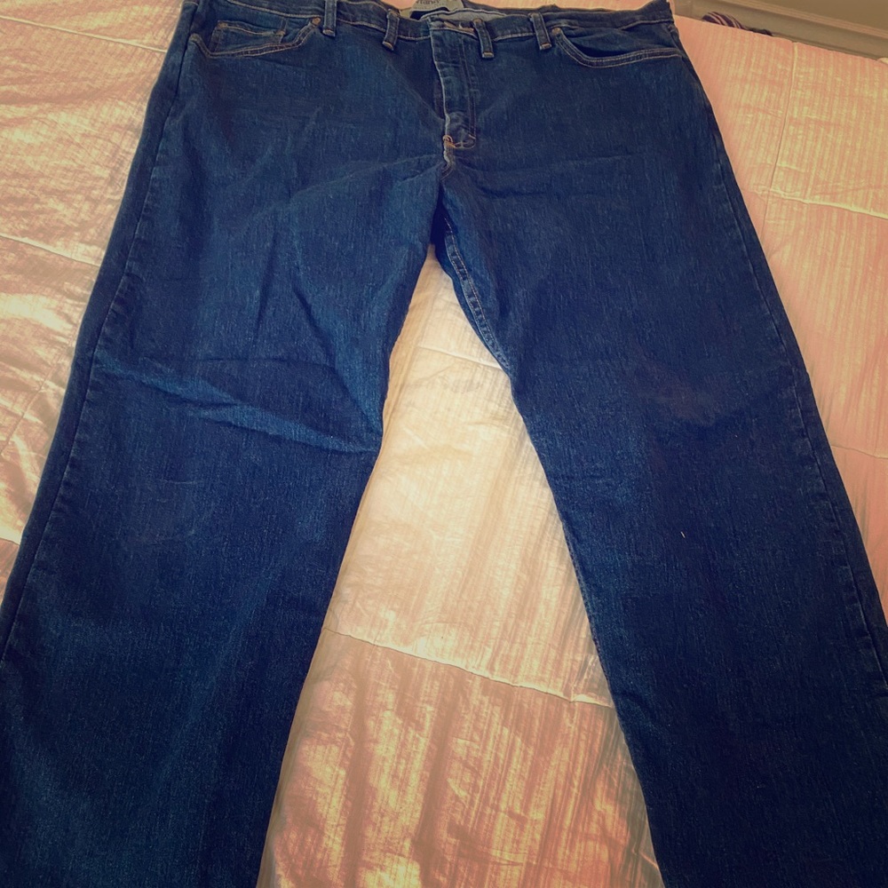 Wrangler 5 Pocket Regular Fit Jean 44W x 30L